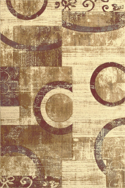 Ellie Contemporary Rug - 113 Beige