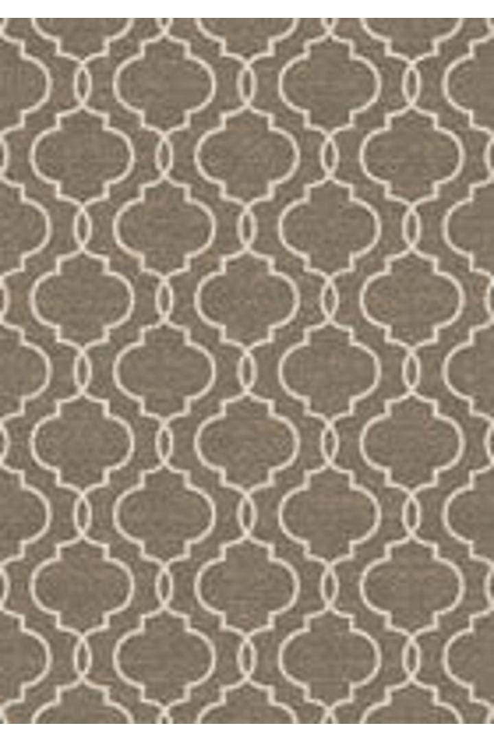 Elegant Trellis Design Contemporary Rugs 13614-070