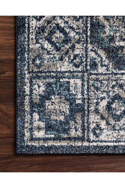 Empire Distressed Rug - 107 Blue