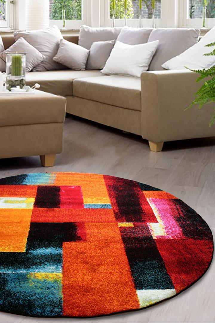 Esatto Abstract Brush strokes Rug - 103 Multicolours