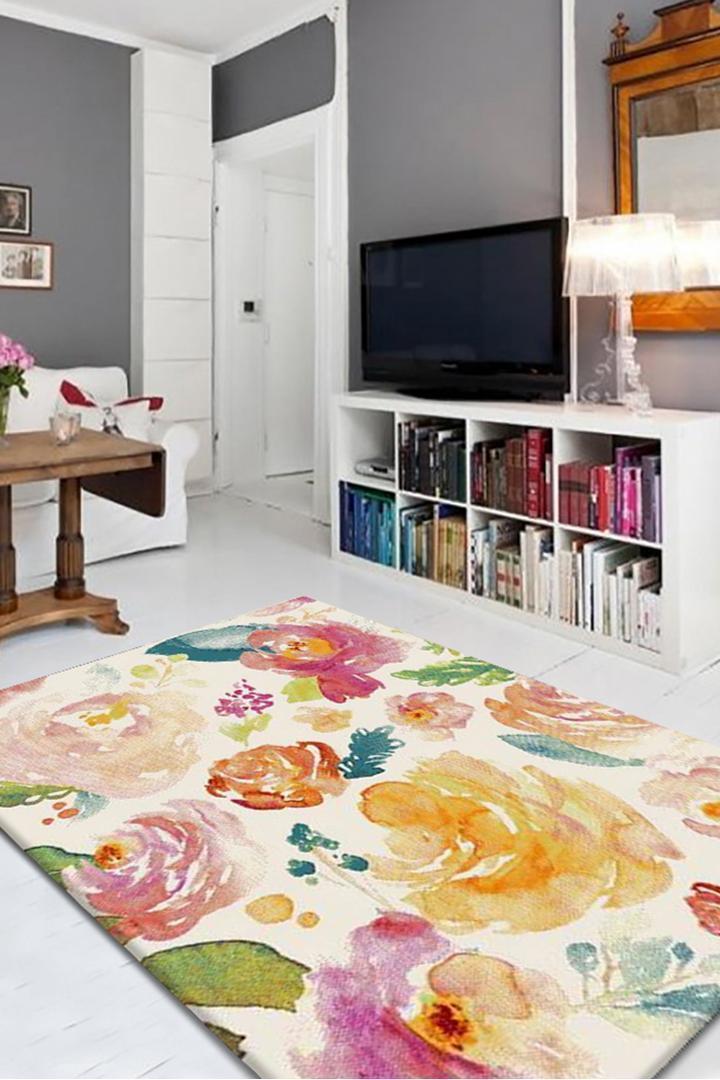 Esatto Floral rug - 109 Multicolours