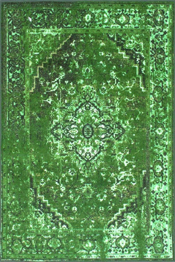 Evoke Medallion Rugs Green 103049-56405