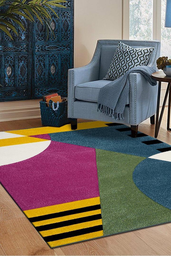 Fantasy Abstract Rug - 101 Multicolours