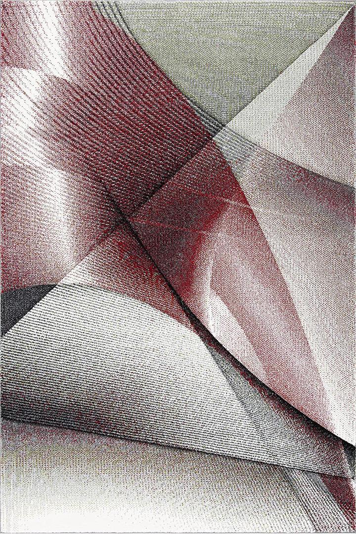 Fantasy Abstract Rug - 118 Red