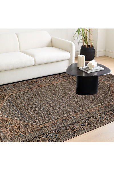 Farahan Antique Hand Knotted Rug 186x117cm