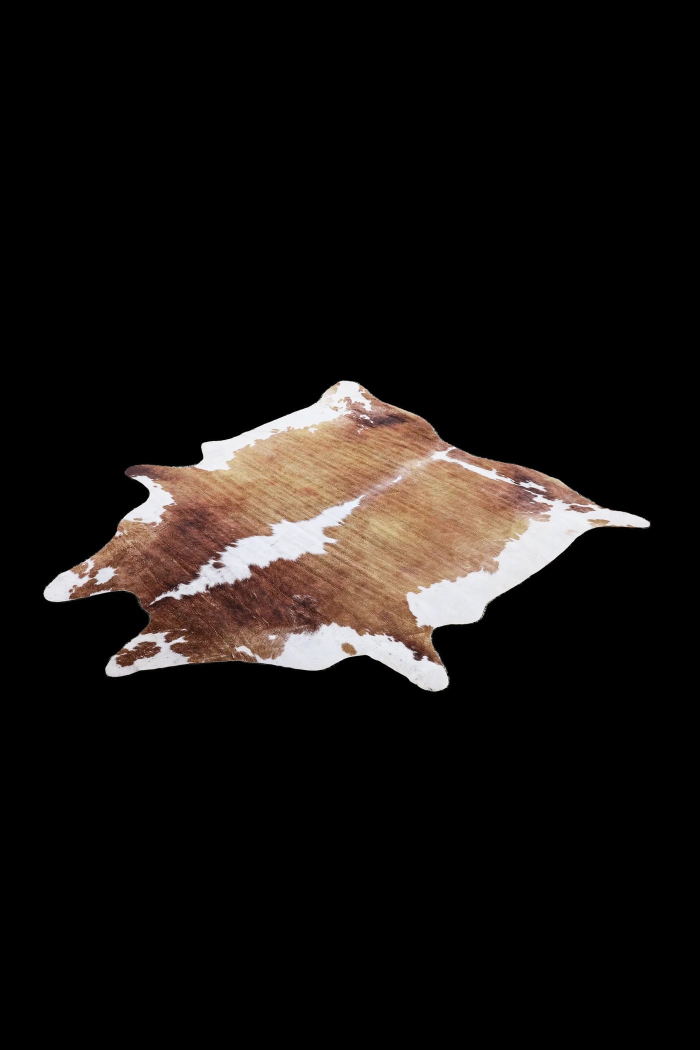Faux Cowhide  - 900-Tan & White