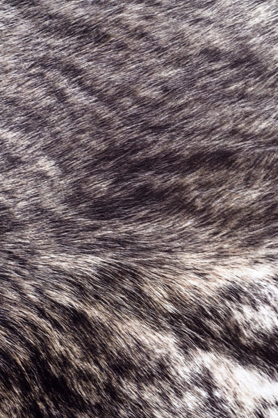 Faux Cowhide  - 201-Dark-Grey