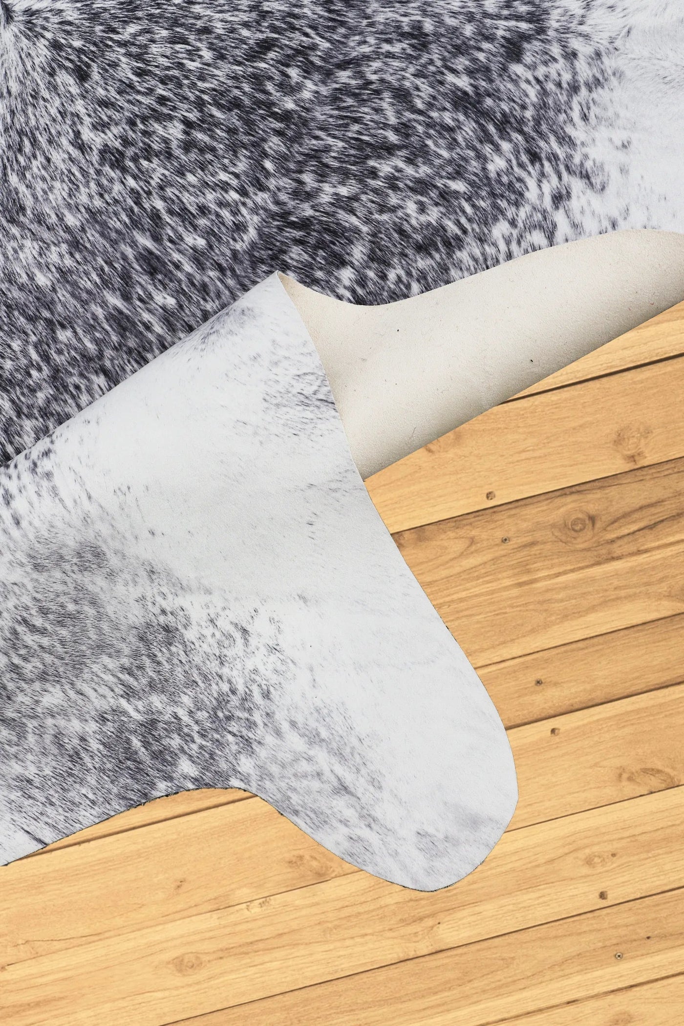 Faux Cowhide  - 216-Silver