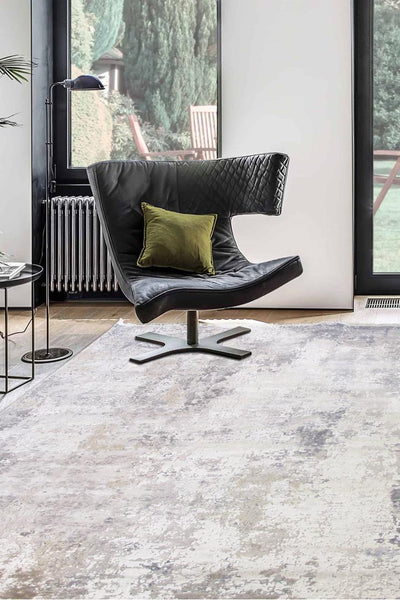 Fusion Embossed Rug - 101 Grey