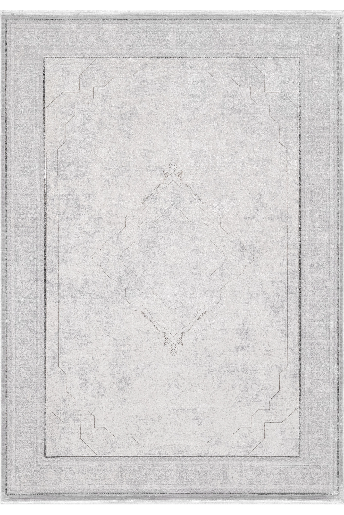 Fusion Embossed Rug - 106 Grey