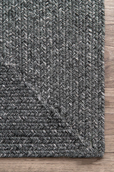 San Paulo Flatweave Rug - 102 Charcoal