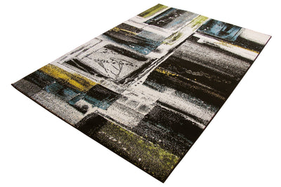 Esatto Abstract Brush strokes Rug - 105 Multi-colour