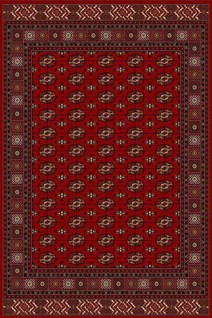Gino Traditional Border Rug V0010-RED | Buy Rugs Online | Cyrus Rugs