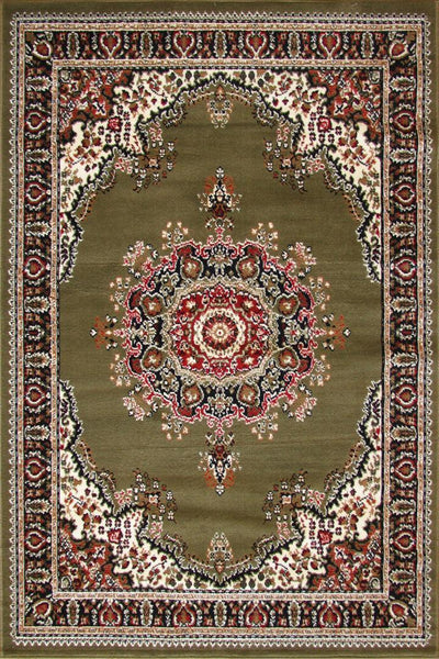 Gino Traditional Rug - 126 Green