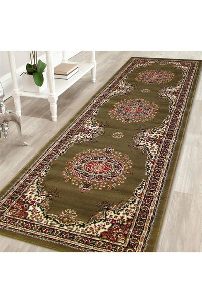 Gino Traditional Rug - 126 Green