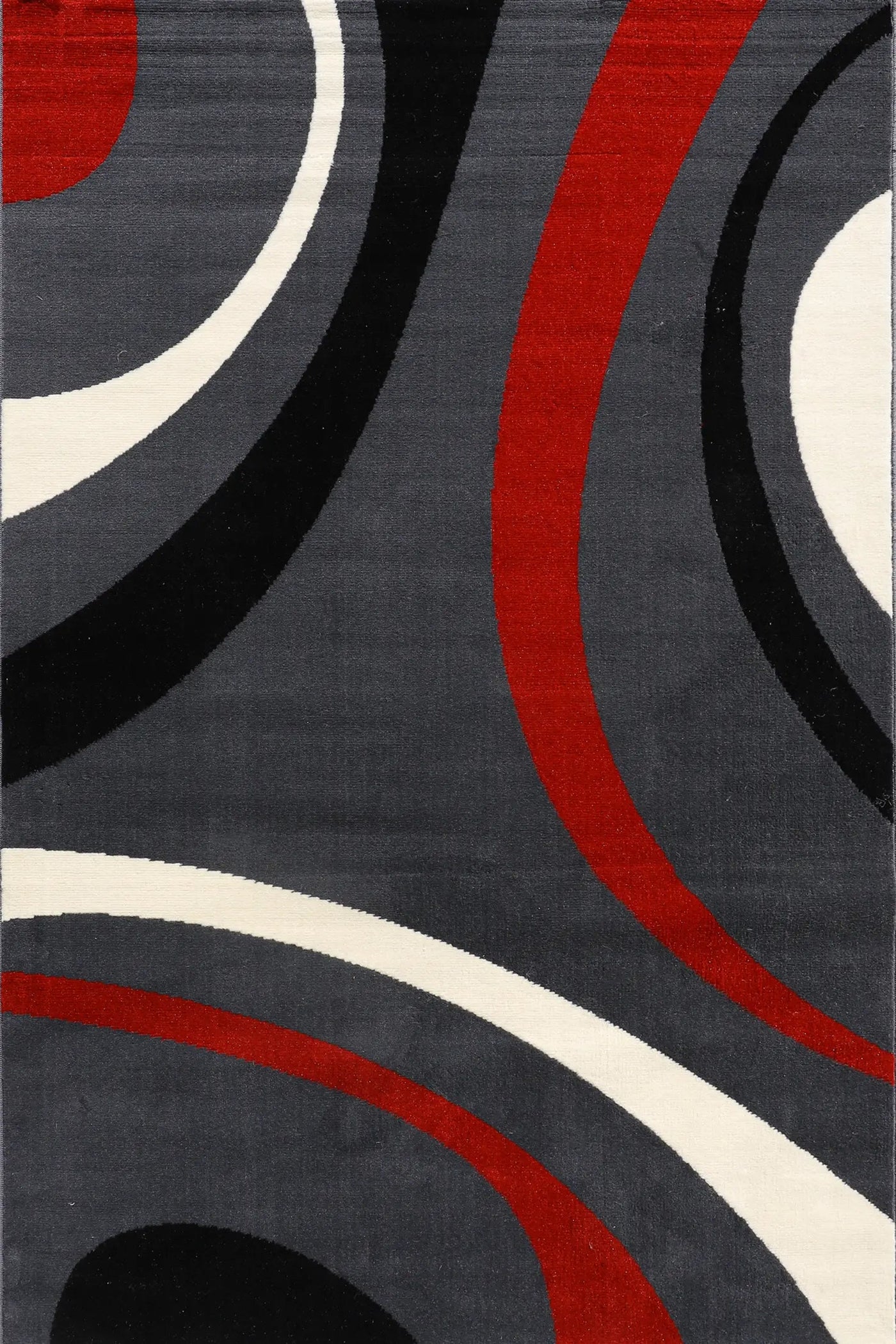 Gino Abstract Rug - 101 Red