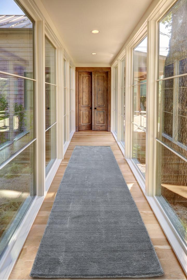Hamilton Plain Wool Rugs Plain-Grey | Buy Rugs Online | Cyrus Rugs