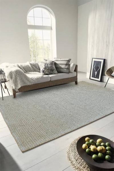 Hampton Handwoven Rug - 116 Grey