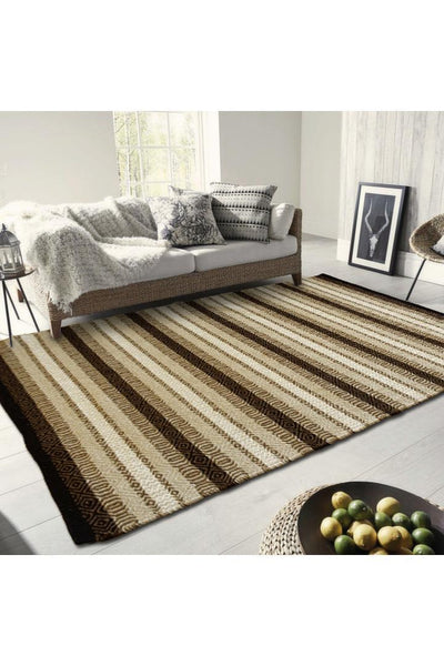 Hampton Handwoven Rug - 102 Brown