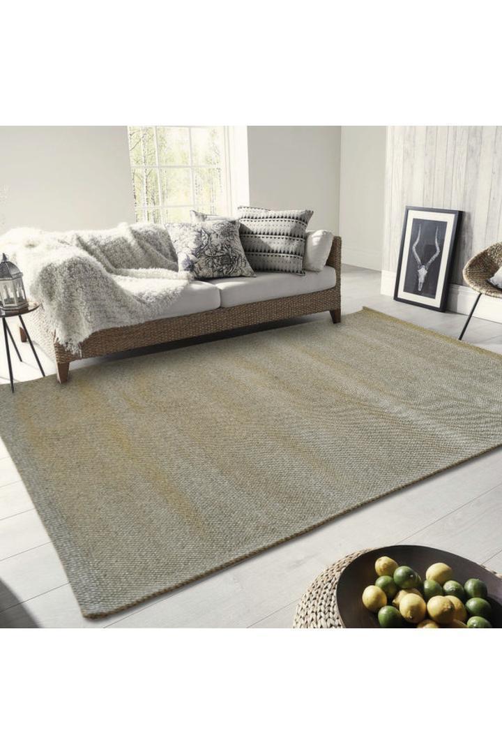 Hampton Handwoven Rug - 105 Grey