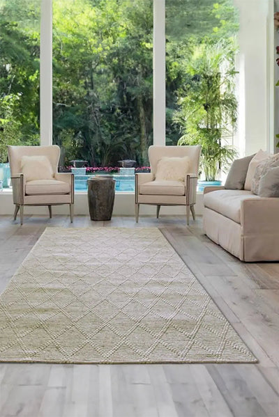 Hampton Handwoven Rug - 108 Beige