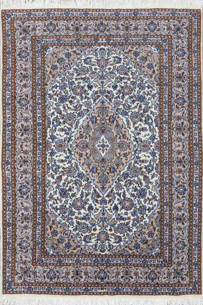 Kashan Hand Knotted Rug 300x200cm