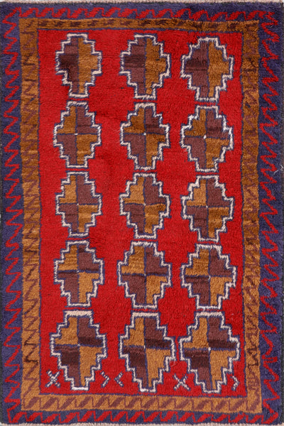 Mauri Hand Knotted rug -125x80 cms