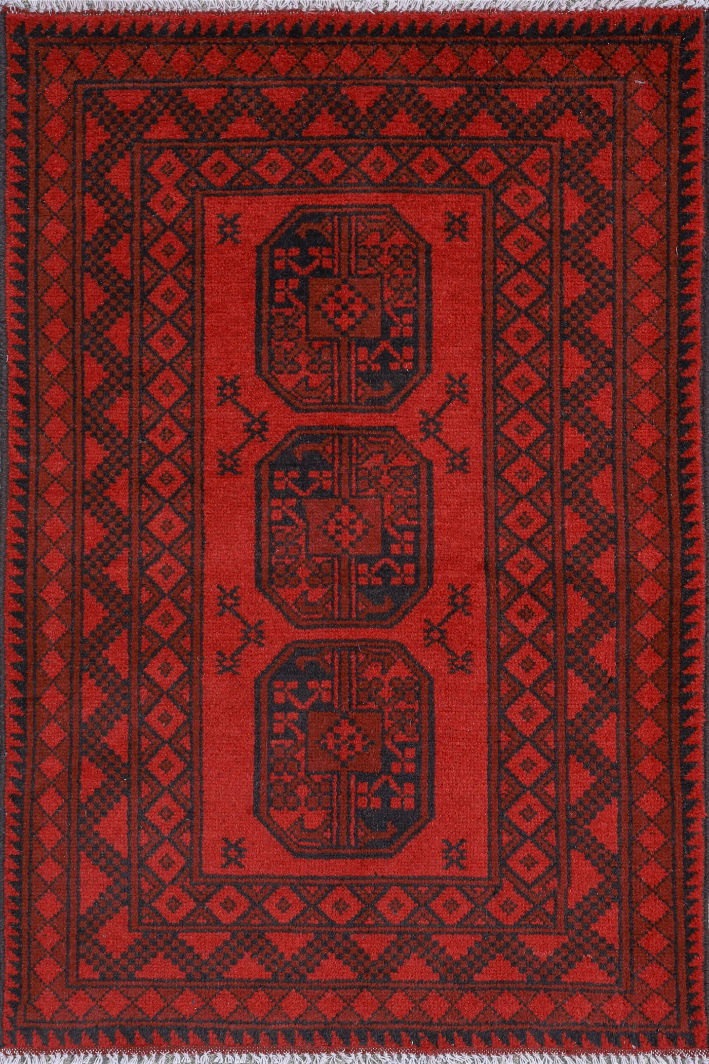 Dolatabad Hand Knotted Wool Rug - 148 x 95cm