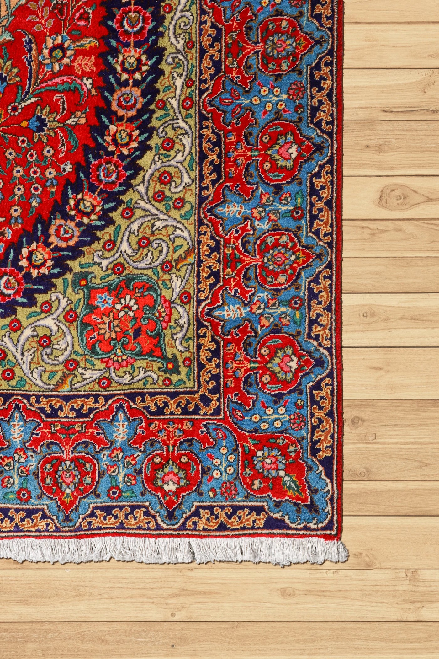Tabriz - Hand-Knotted 100 % Wool Rug - 300x200 cms