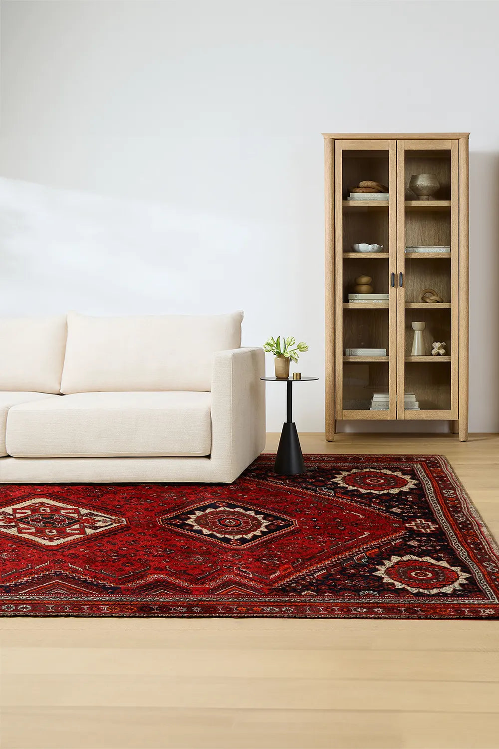 Shiraz  Hand Knotted Wool Rug  258x177cm