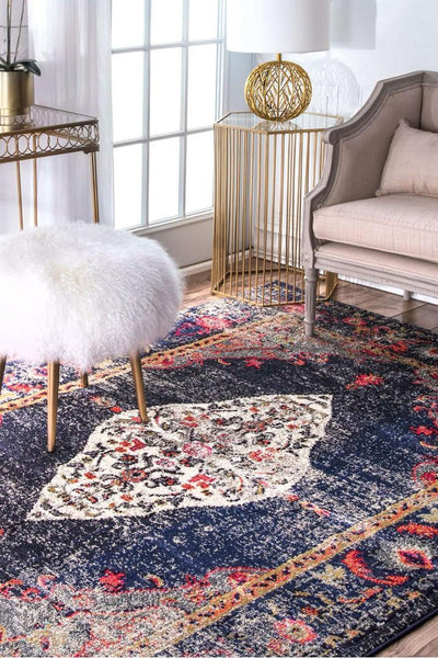 Harmony Traditional Rug - 101 Blue