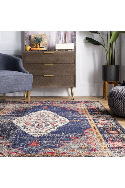 Harmony Traditional Rug - 101 Blue