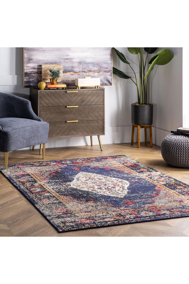 Harmony Traditional Rug 311-White-Blue | Buy Rugs Online | Cyrus Rugs