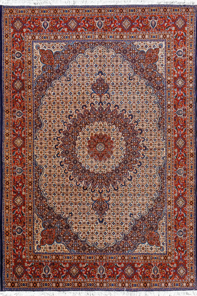 Mud - Persian Hand Knotted Rug - 300x195 cms
