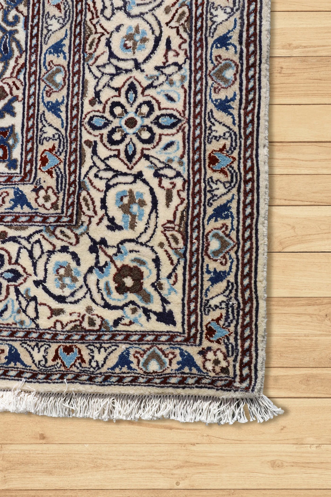 Nain - Persian Hand Knotted Wool Rug - 290x190 cms