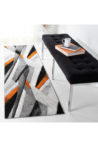 Fantasy Abstract Rug - 112 Orange