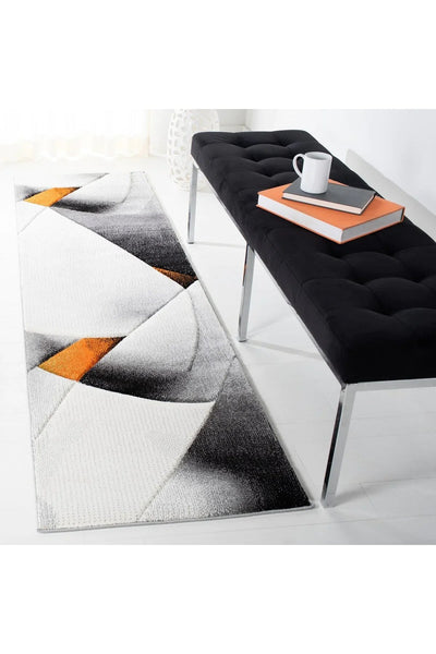 Fantasy Abstract Rug - 115 Orange