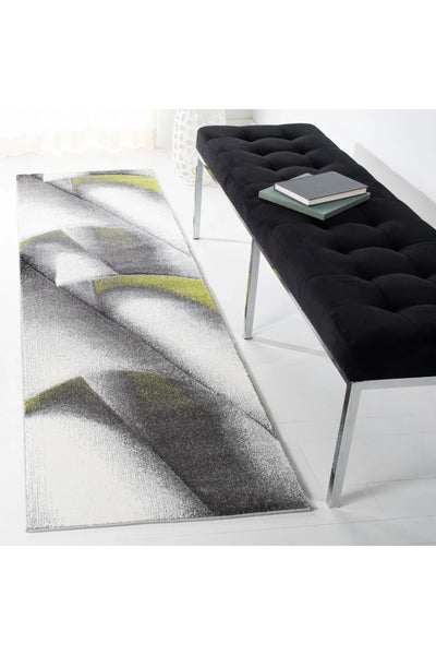 Fantasy Abstract Rug - 123 Green