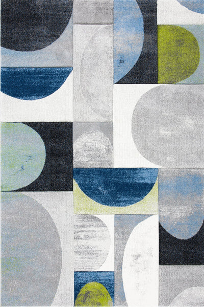 Fantasy Modern Rugs - 125 Blue