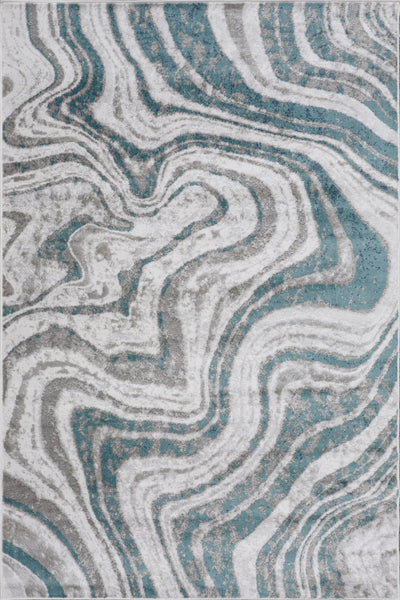 Hobart Distressed Rug - 105 Blue