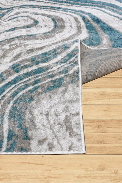 Hobart Distressed Rug - 105 Blue