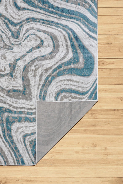 Hobart Distressed Rug - 105 Blue