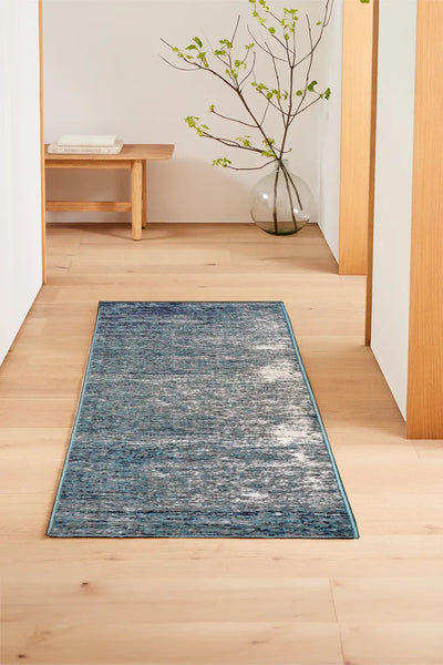 Hobart Distressed Rug - 102 Sky Blue