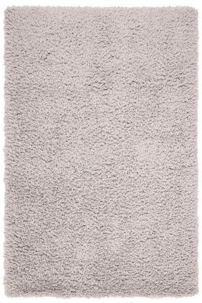 Hudson Plain Shaggy Rug  - 104 Grey