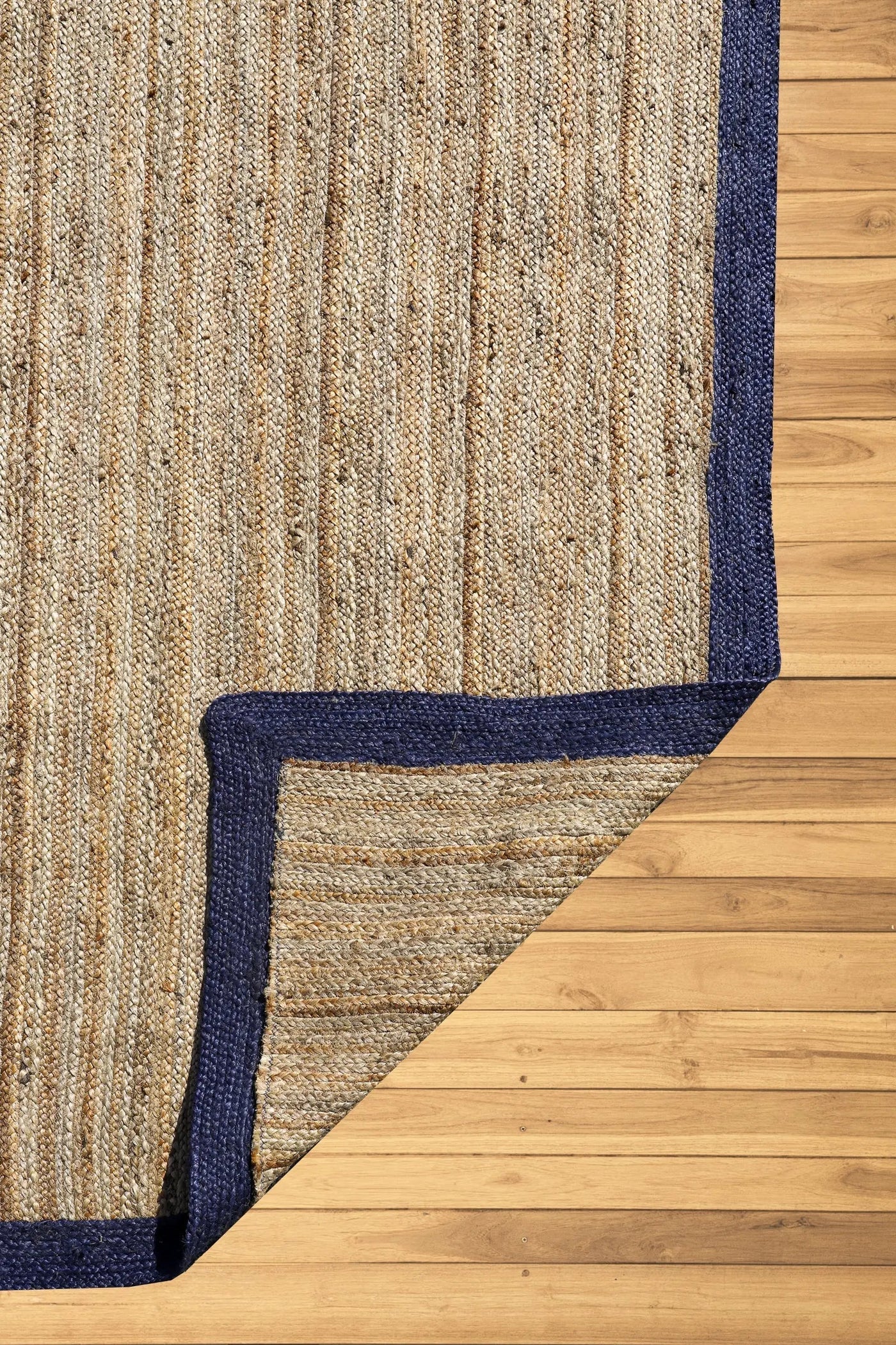 Husk Jute Natural Rug - 101 Beige Blue