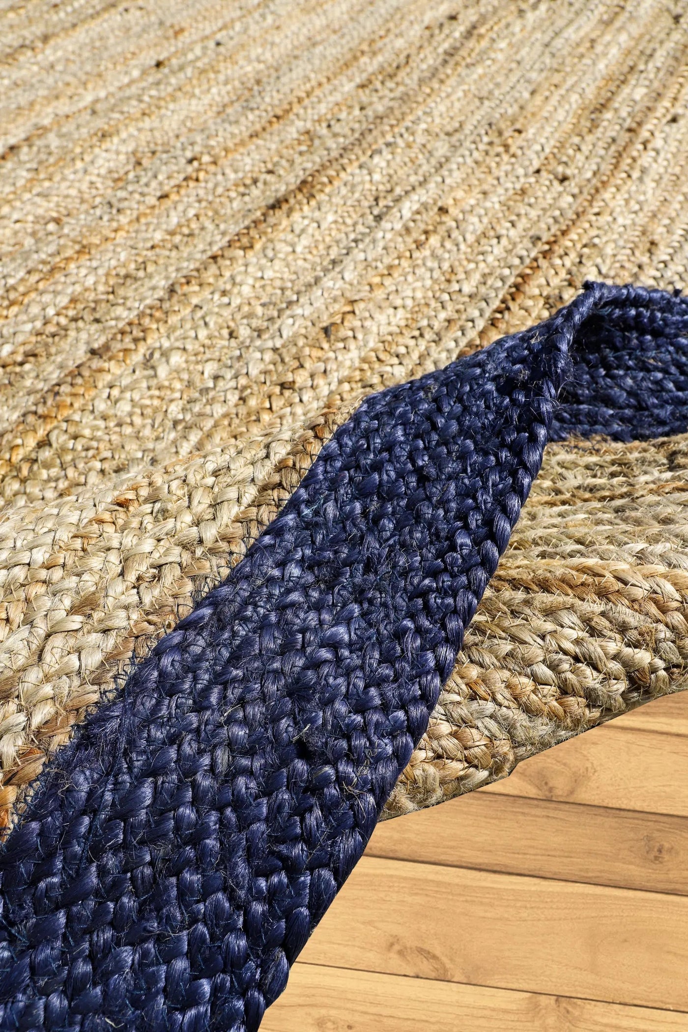 Husk Jute Natural Rug - 101 Beige Blue