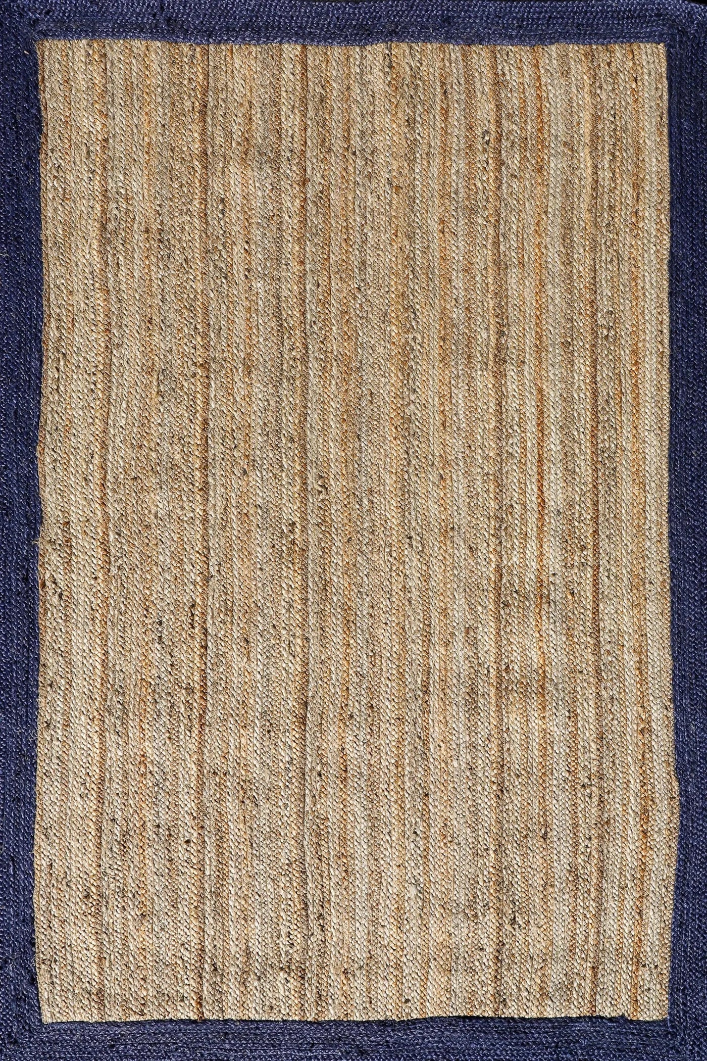 Husk Jute Natural Rug - 101 Beige Blue