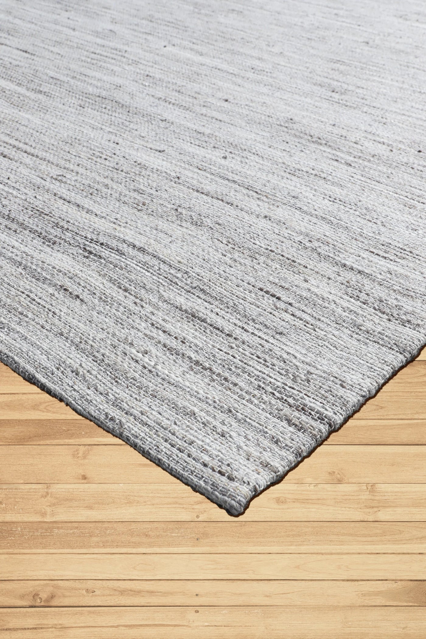 Pampas Hand Loomed Flatweave Rug - 101 Natural