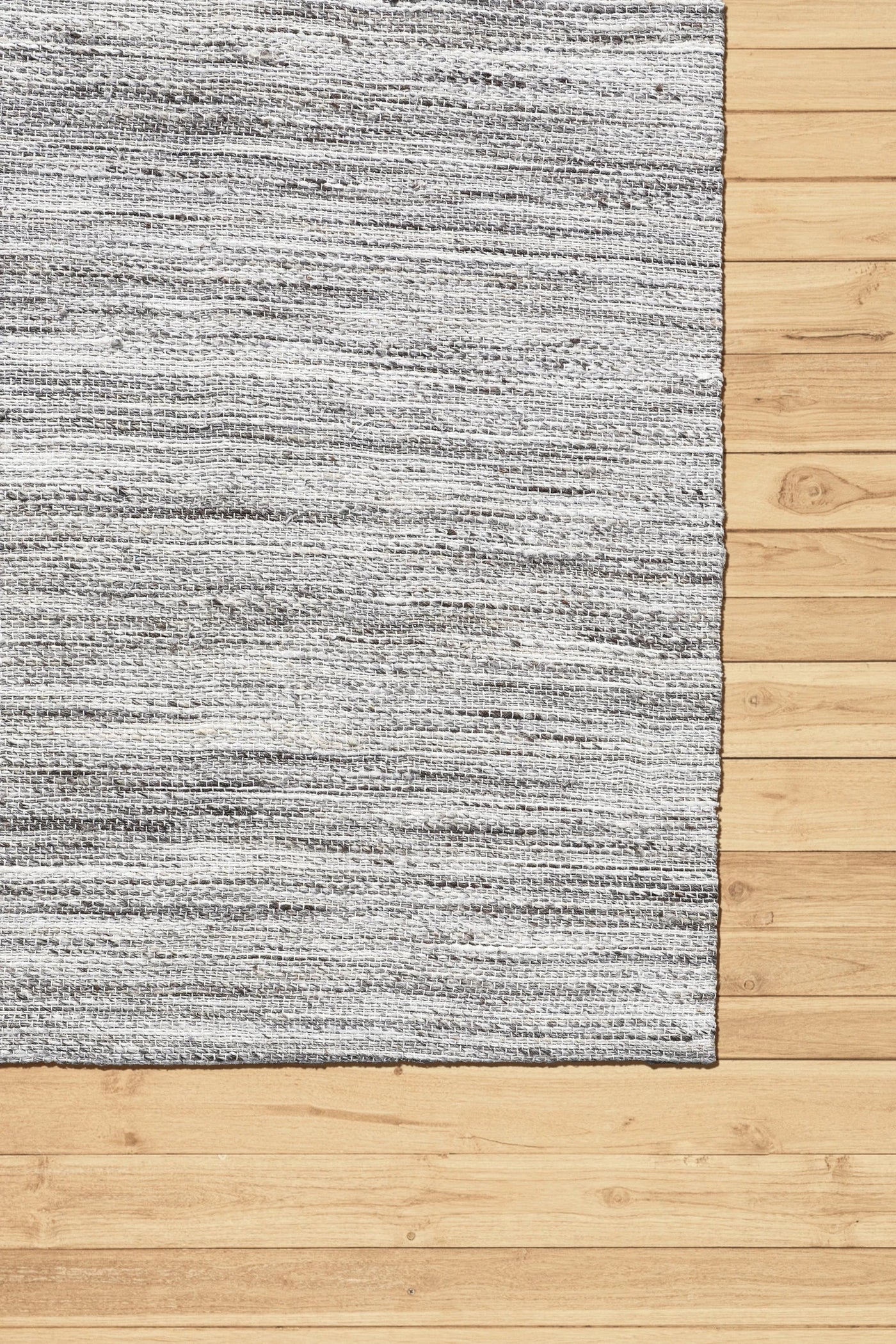 Pampas Hand Loomed Flatweave Rug - 101 Natural