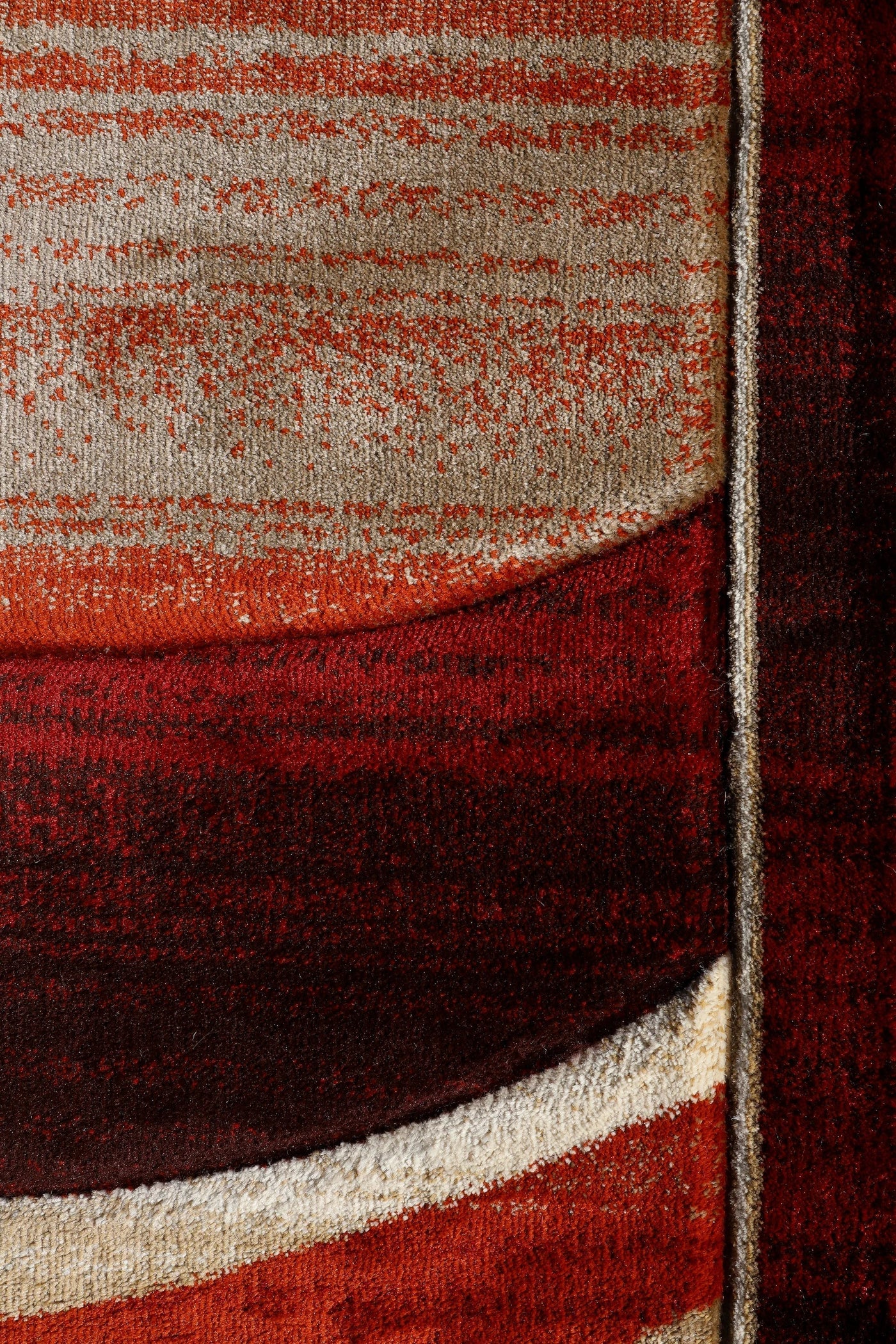 Pisa Abstract Rug - 124 Red